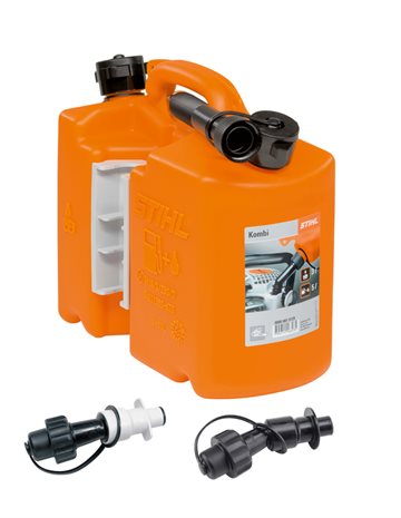 Kombidunk orange kompl. m/2 st hældetud