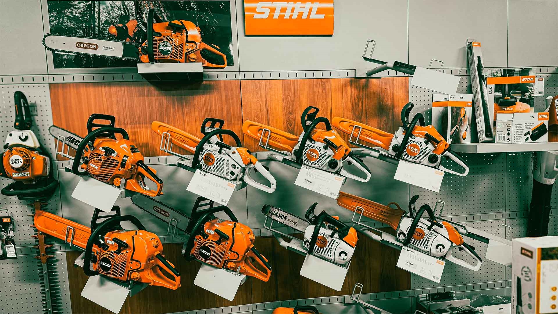 Interiør fra butikken